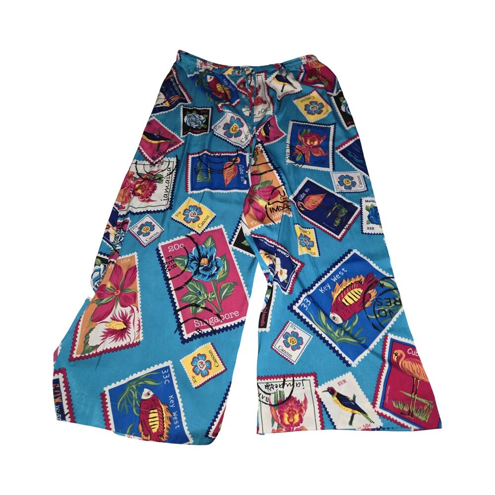 Anthropologie Tiny Postcard Wide-Leg Pants Size: XL - Picture 2 of 4